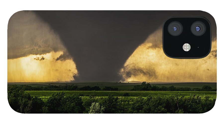 Weather iPhone 12 Case featuring the photograph Twisted Nature by Douglas Berry