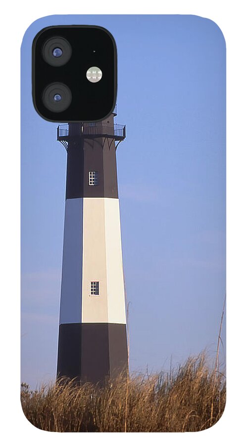 Lighthouse iPhone 12 Case featuring the photograph Tybee Light by Bradford Martin
