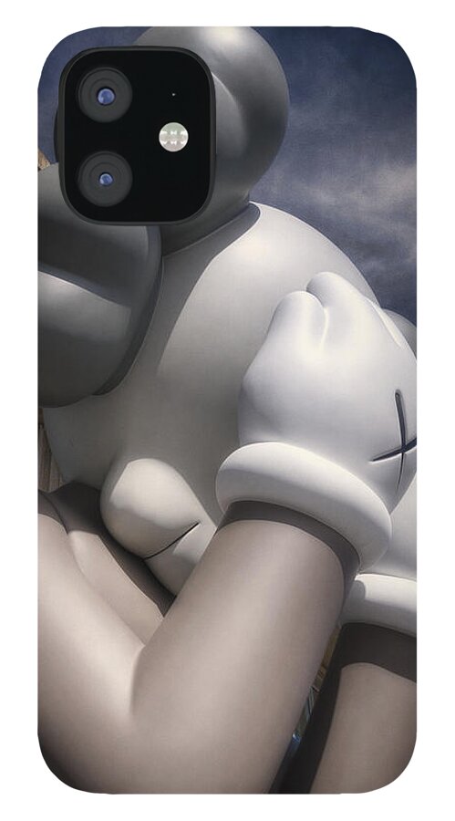Kaws iPhone 12 Case featuring the photograph Universal Themes by Joan Carroll