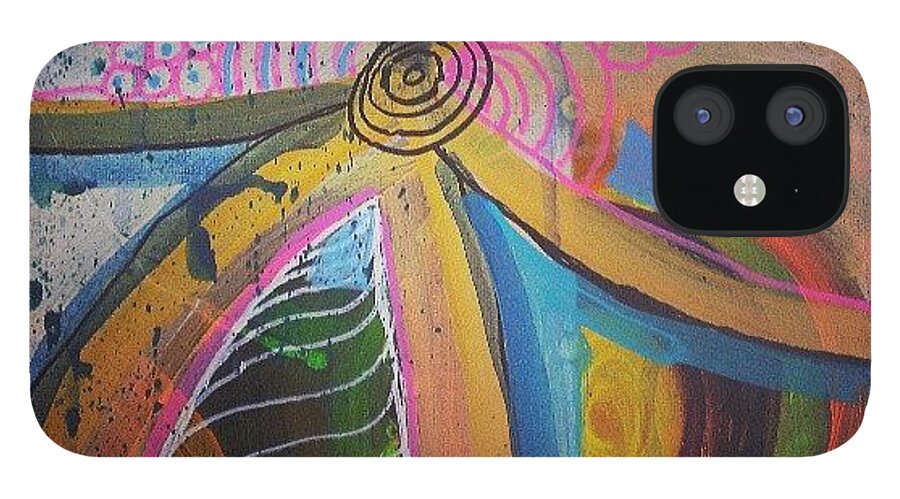  iPhone 12 Case featuring the photograph Up Close Of Wip by Robin Mead