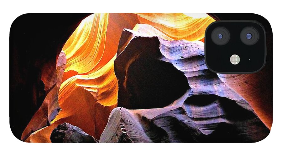 Canyons iPhone 12 Case featuring the photograph Upper Antelope Canyon II by Barbara Zahno