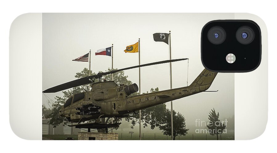 Cobra Helicopter iPhone 12 Case featuring the photograph Vietnam War Memorial by Imagery by Charly