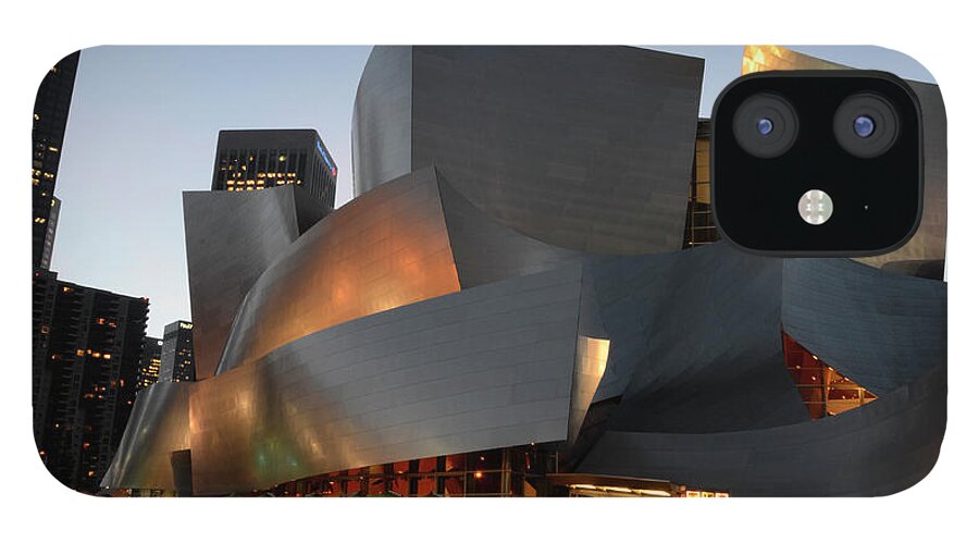 Bob iPhone 12 Case featuring the photograph Walt Disney Concert Hall 21 by Bob Christopher