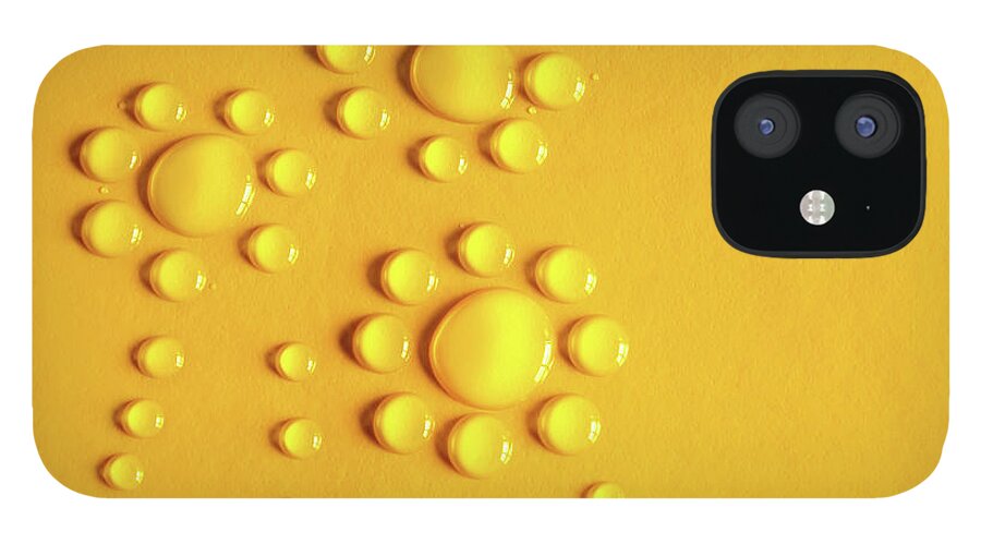 Abstract iPhone 12 Case featuring the photograph Water Flowers by Carlos Caetano