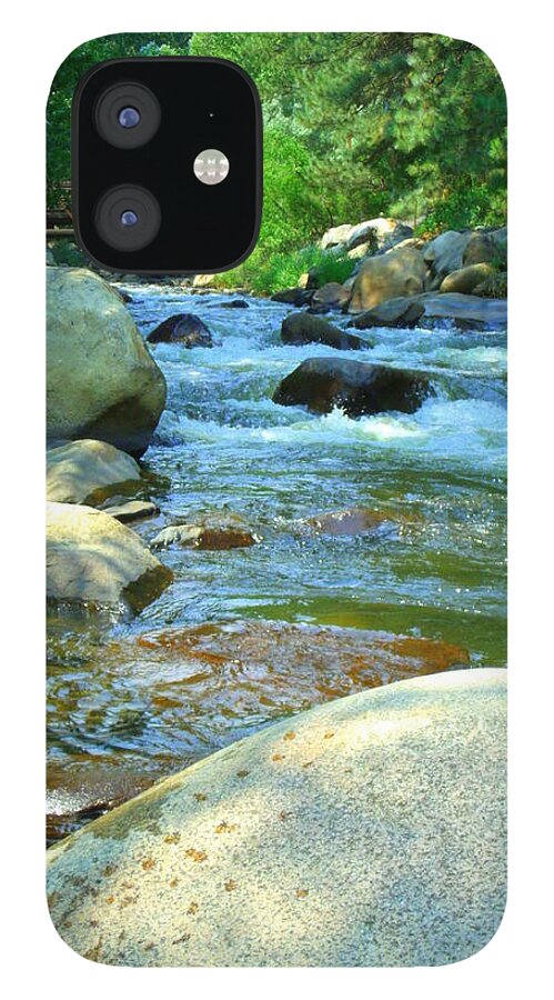 Big Thompson River iPhone 12 Case featuring the photograph We Remember by Jessica Myscofski