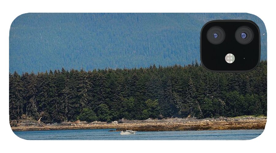 Humpback Whale iPhone 12 Case featuring the photograph Whales in Alaska by Ken Arcia