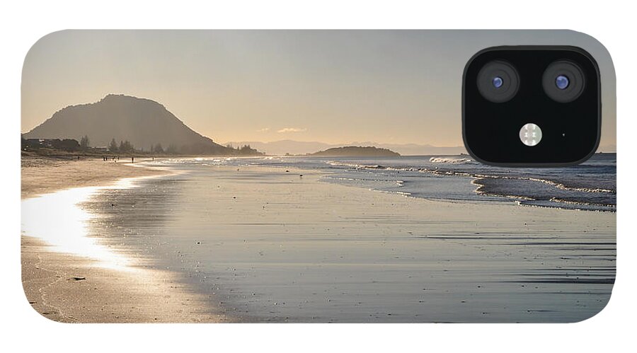 Water's Edge iPhone 12 Case featuring the photograph Winter Sun by Steve Clancy Photography