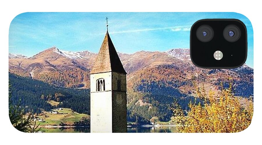 Outdoor iPhone 12 Case featuring the photograph Lago Di Resia - Alto Adige.
reshen #1 by Luisa Azzolini