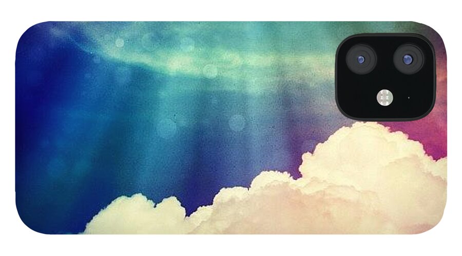  iPhone 12 Case featuring the photograph Clouds #9 by Luisa Azzolini