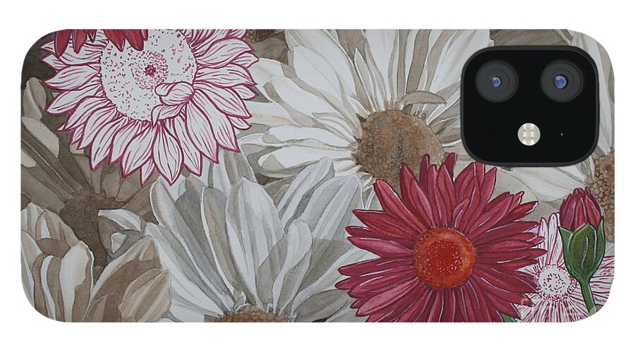 Jan Lawnikanis iPhone 12 Case featuring the painting Appreciation by Jan Lawnikanis