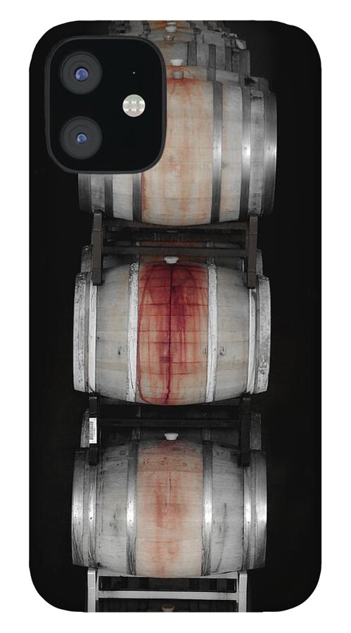 Barrel iPhone 12 Case featuring the photograph Cabernet by Donna Blackhall