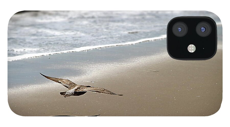 Seagull iPhone 12 Case featuring the photograph Coming In For Landing by Henrik Lehnerer