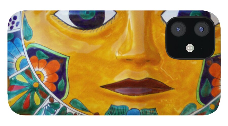 Caliente iPhone 12 Case featuring the photograph El Sol by Kathy Corday