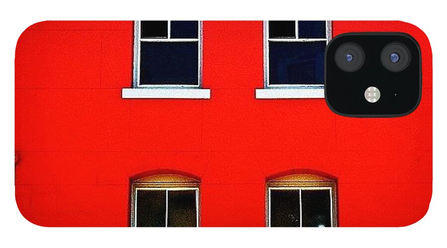 Redthursday iPhone 12 Case featuring the photograph Four Windows by Julie Gebhardt