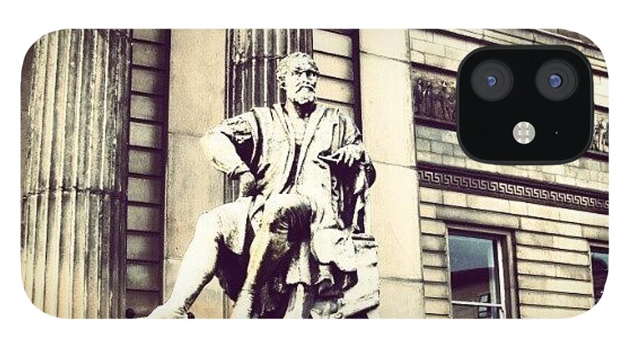 Liverpool iPhone 12 Case featuring the photograph #liverpool #museum #museums #guy #stons by Abdelrahman Alawwad