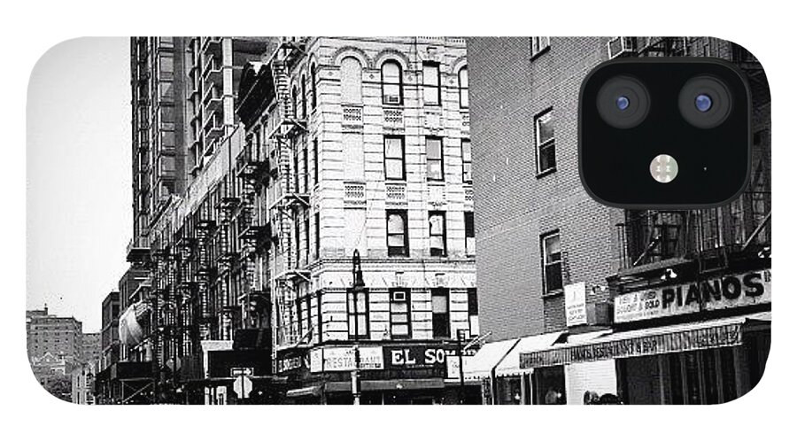 New York City iPhone 12 Case featuring the photograph Lower East Side Pianos - New York City by Vivienne Gucwa