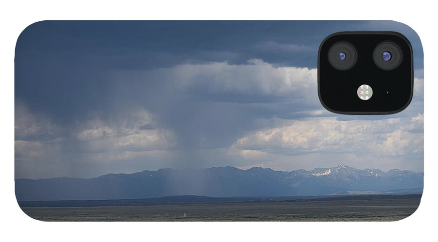 Clouds iPhone 12 Case featuring the photograph Storm Lake John SWA Walden CO by Margarethe Binkley