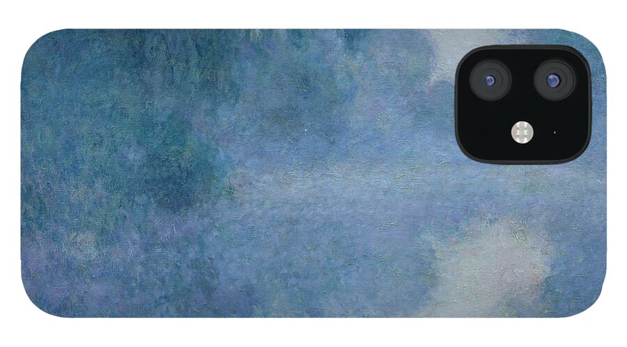 Impressionist iPhone 12 Case featuring the painting Branch of the Seine near Giverny by Claude Monet