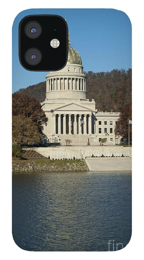 Capital iPhone 12 Case featuring the photograph Capital of West Virginia in Charleston #1 by Anthony Totah