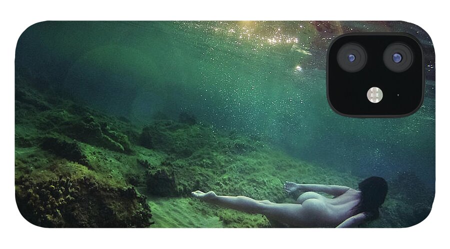 Swim iPhone 12 Case featuring the photograph Going Home II #1 by Gemma Silvestre