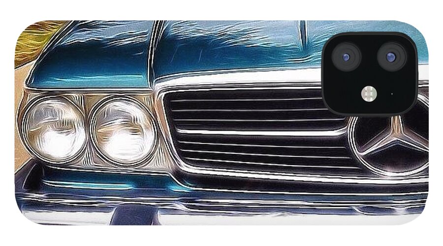 Beautiful iPhone 12 Case featuring the photograph I Love #vintage #cars (and Jewelry Too) #1 by Austin Tuxedo Cat