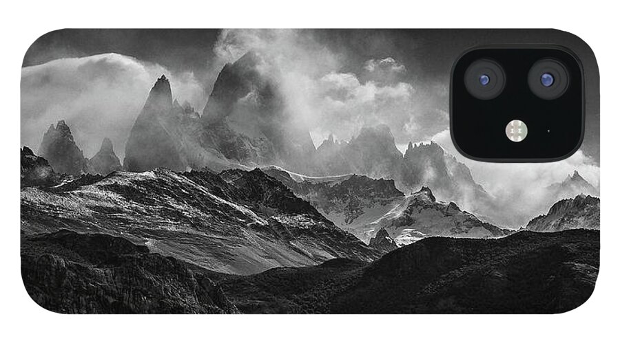 Landscape iPhone 12 Case featuring the photograph Massif #1 by Ryan Weddle