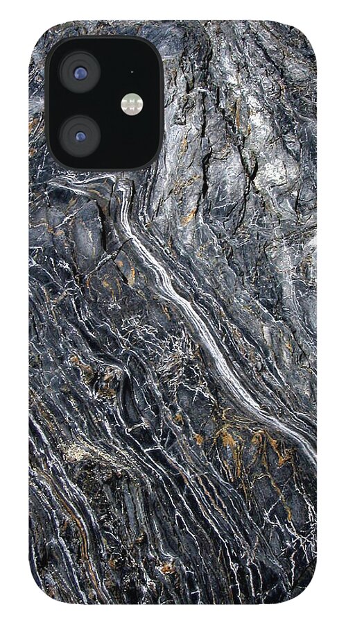  iPhone 12 Case featuring the digital art Metamorphic #1 by Julian Perry