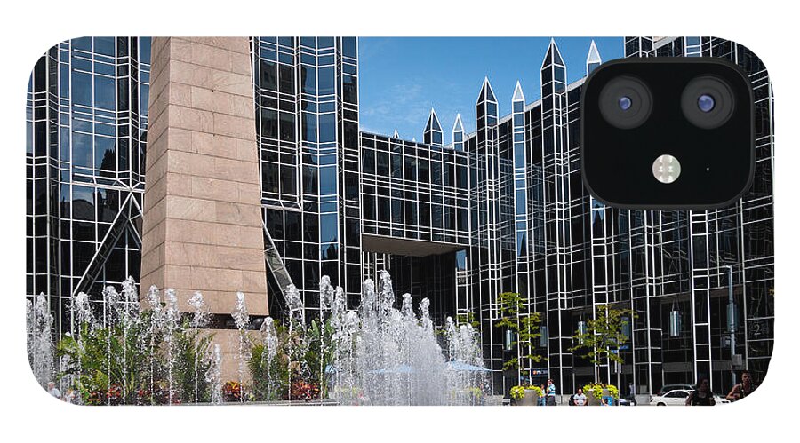 Ppg Place iPhone 12 Case featuring the photograph PPG Place Pittsburgh Pennsylvania #1 by Amy Cicconi