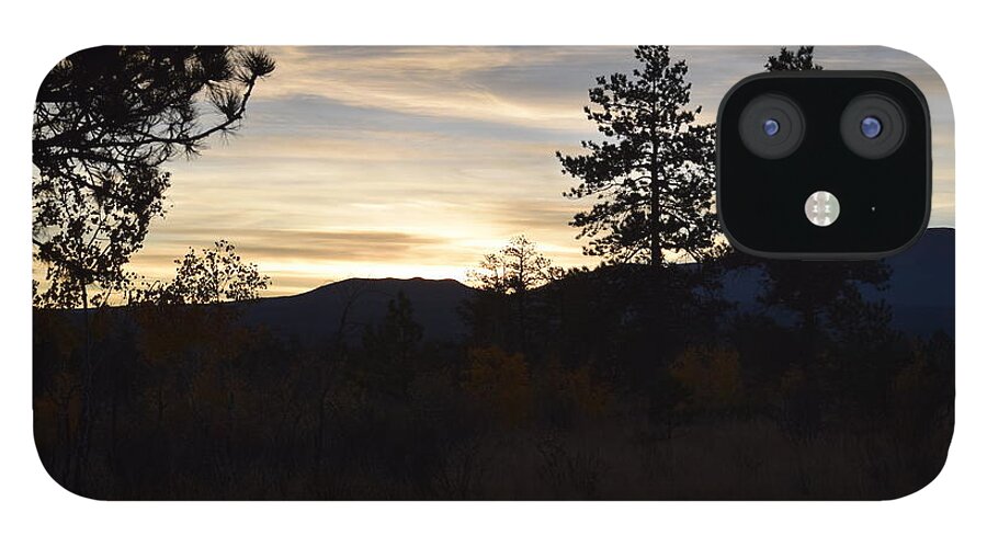 Berg iPhone 12 Case featuring the photograph Sunrise Back Country CO #4 by Margarethe Binkley
