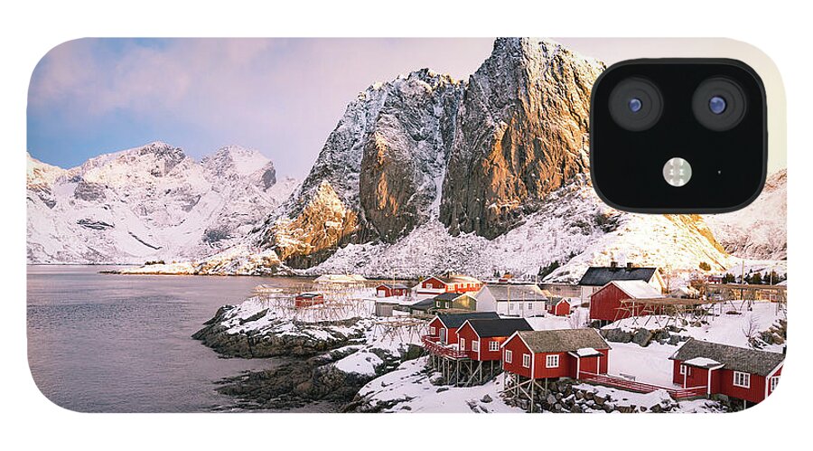 Scenics iPhone 12 Case featuring the photograph Hamnoy , Lofoten, Norway #2 by Francesco Riccardo Iacomino
