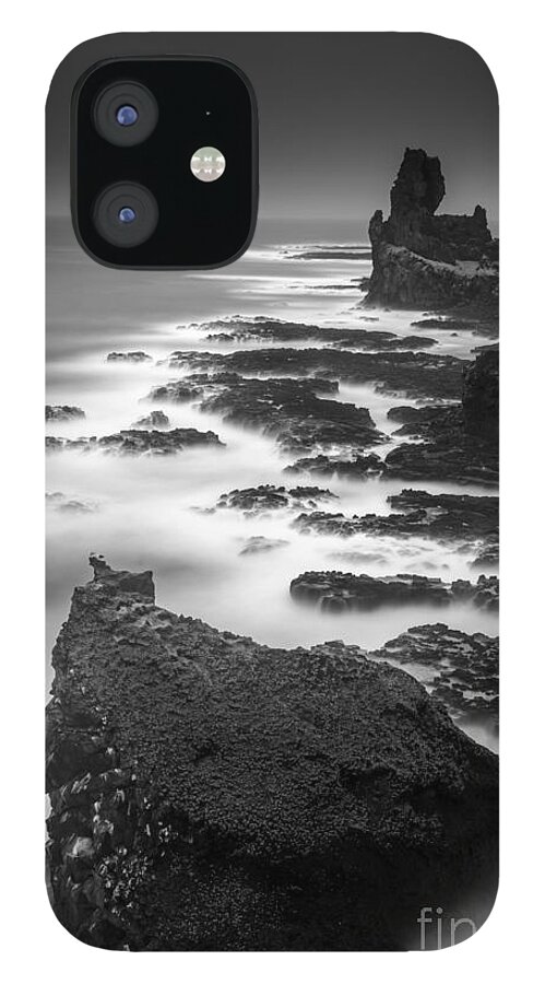Thufubjarg iPhone 12 Case featuring the photograph In the storm 1 #3 by Gunnar Orn Arnason