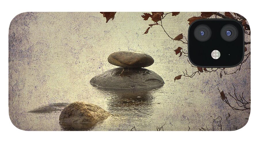 Zen iPhone 12 Case featuring the photograph Zen Stones #2 by Joana Kruse