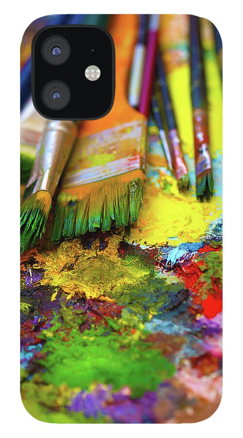 Creative Towel Cloth Artistic Painting Case For Iphone 11 12 13