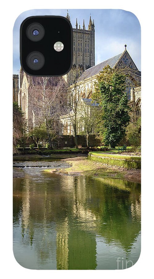 Wells iPhone 12 Case featuring the photograph Wells Cathedral #3 by Colin Rayner