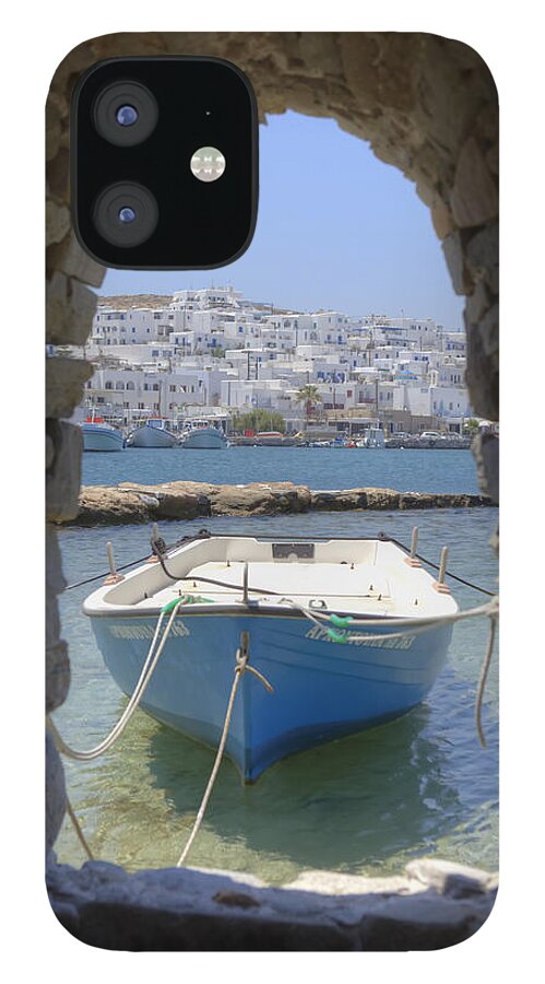 Naoussa iPhone 12 Case featuring the photograph Paros - Cyclades - Greece #5 by Joana Kruse