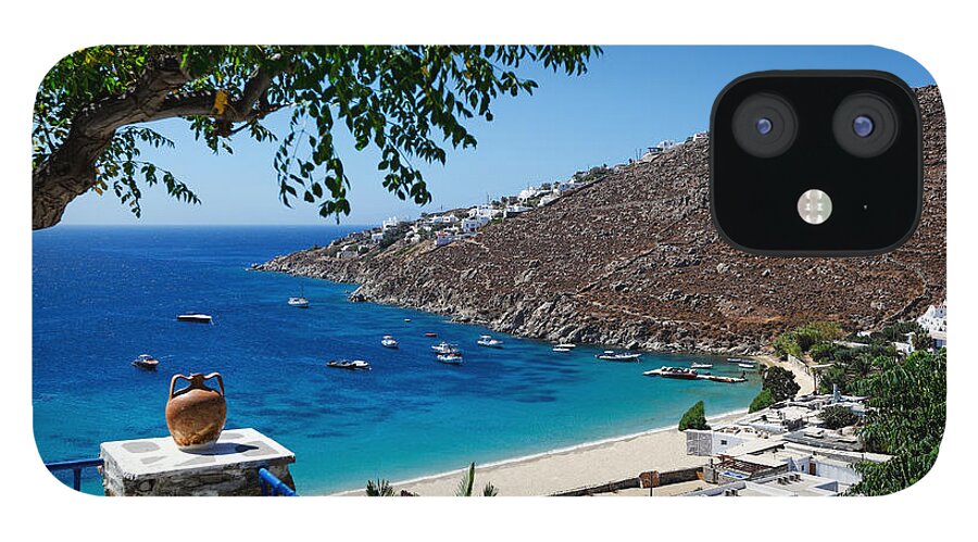 Aegean iPhone 12 Case featuring the photograph Mykonos - Greece #6 by Constantinos Iliopoulos