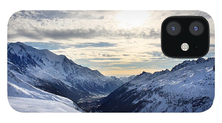 Chamonix iPhone 12 Case featuring the photograph Chamonix resort in the French Alps #7 by Pierre Leclerc Photography