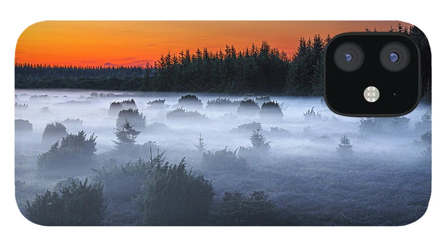 Moss iPhone 12 Case featuring the photograph Eavning #7 by Elmer Jensen
