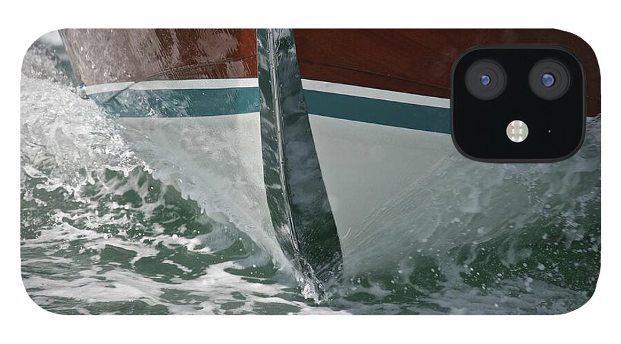 H2omark iPhone 12 Case featuring the photograph Riva Aquarama #13 by Steven Lapkin