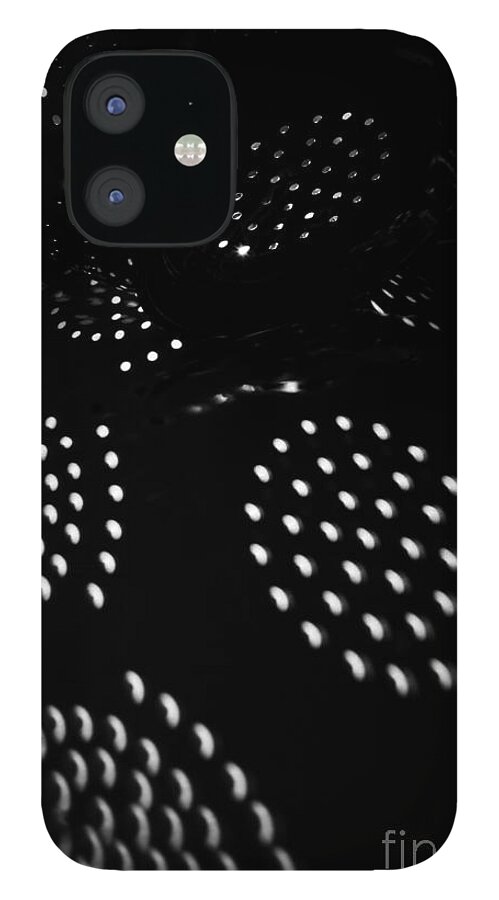 Black White Monochrome Light Lighting Abstract Shadow Shadows Reflect Reflection Reflections iPhone 12 Case featuring the photograph A Dance of Light by Ken DePue