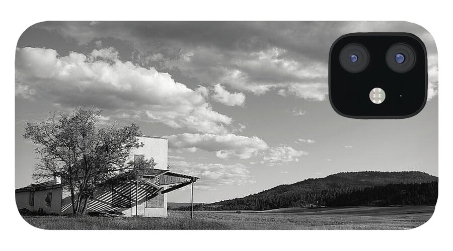 Abandoned iPhone 12 Case featuring the photograph Abandoned in Wyoming by Angela Moyer