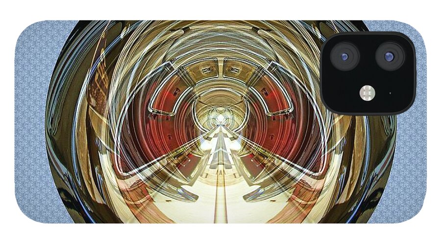 Cars iPhone 12 Case featuring the photograph Abstract classic car by Karl Rose