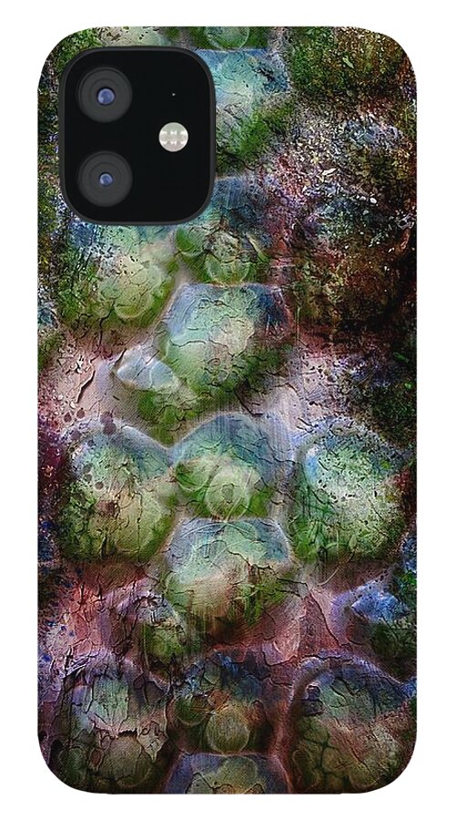Seasonsseasons Of A Tree iPhone 12 Case featuring the painting All That Glistens by Mark Taylor