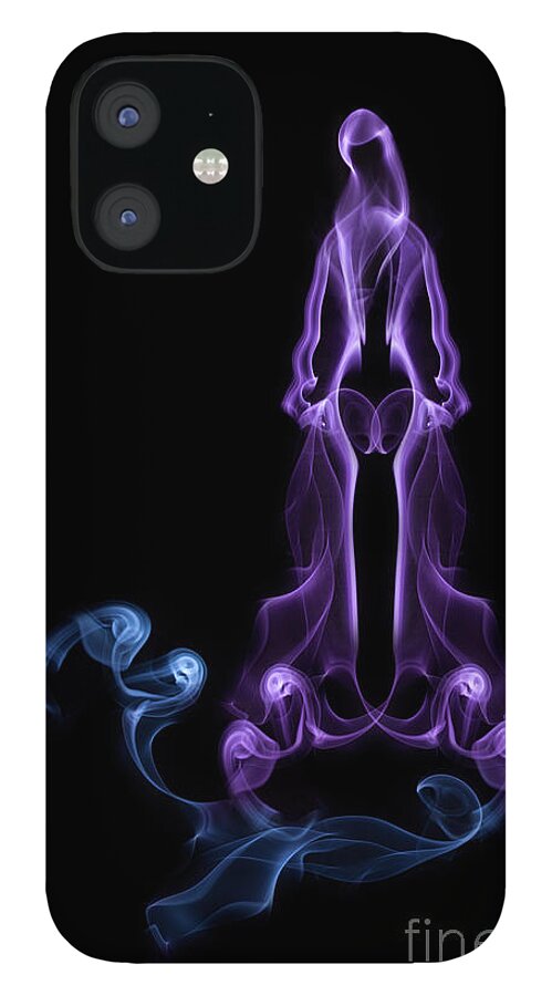 Abstract iPhone 12 Case featuring the photograph Andromeda by Roger Monahan