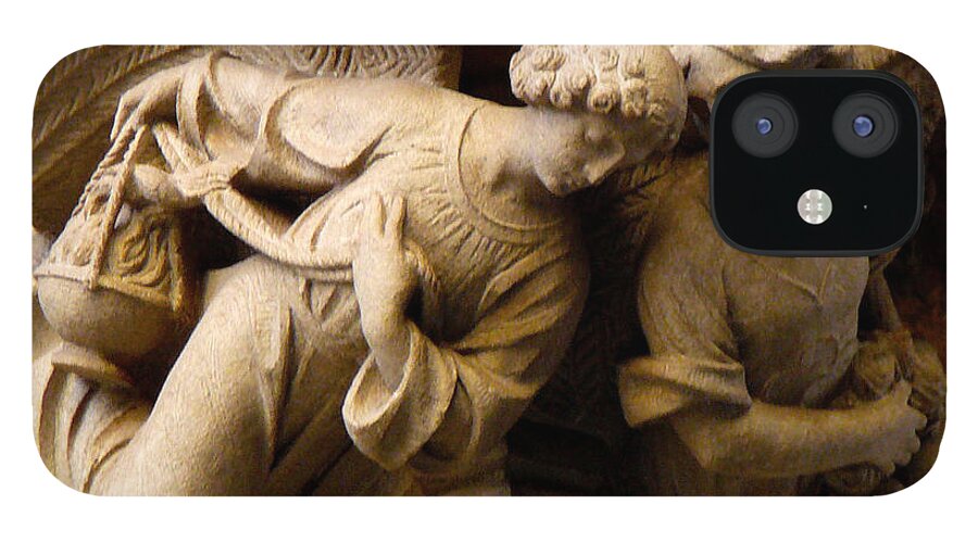Photograph iPhone 12 Case featuring the photograph Angels watch over me by Francesca Mackenney