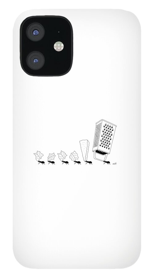 Ants With Cheese Grater iPhone 12 Case