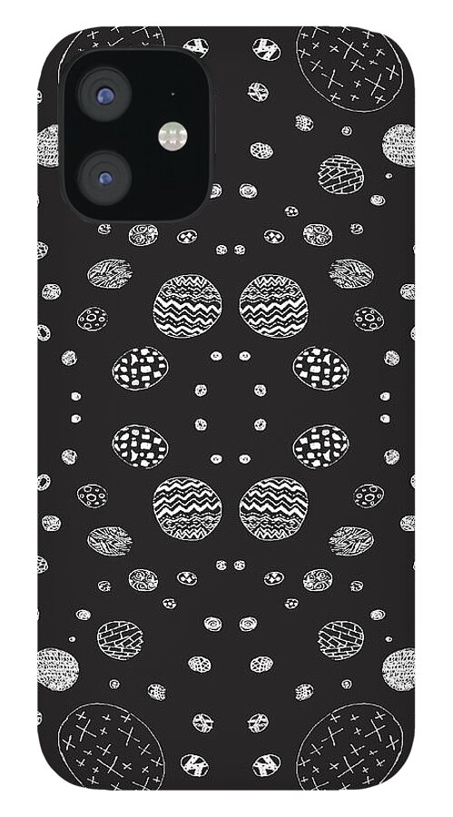 Urban iPhone 12 Case featuring the digital art 022 Design In Space by Cheryl Turner