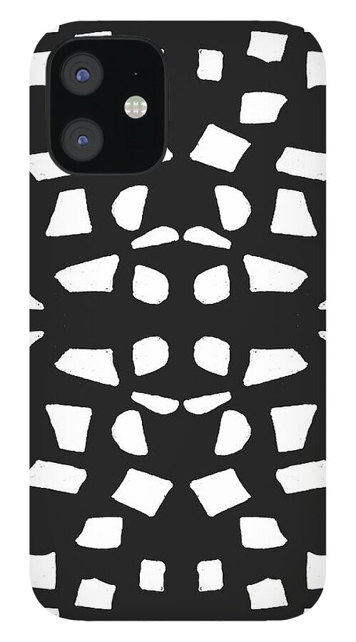 Urban iPhone 12 Case featuring the digital art 025 Shapes by Cheryl Turner