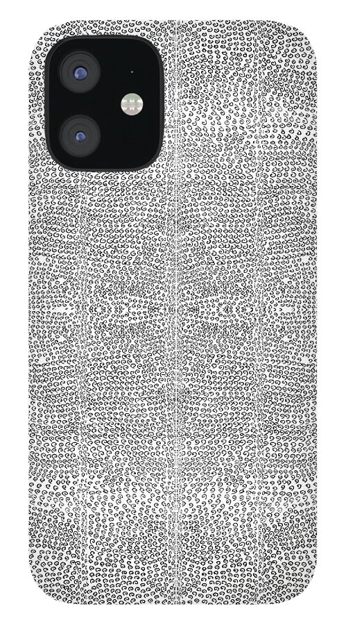 Urban iPhone 12 Case featuring the digital art 036 Swirls by Cheryl Turner