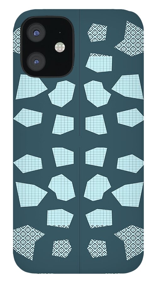 Urban iPhone 12 Case featuring the digital art 050 Pieces Of by Cheryl Turner